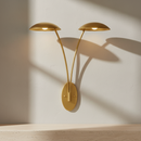 Glenn 40.25-Inch Two-Light LED Wall Sconce in Heritage Brass by Fredrick Ramond
