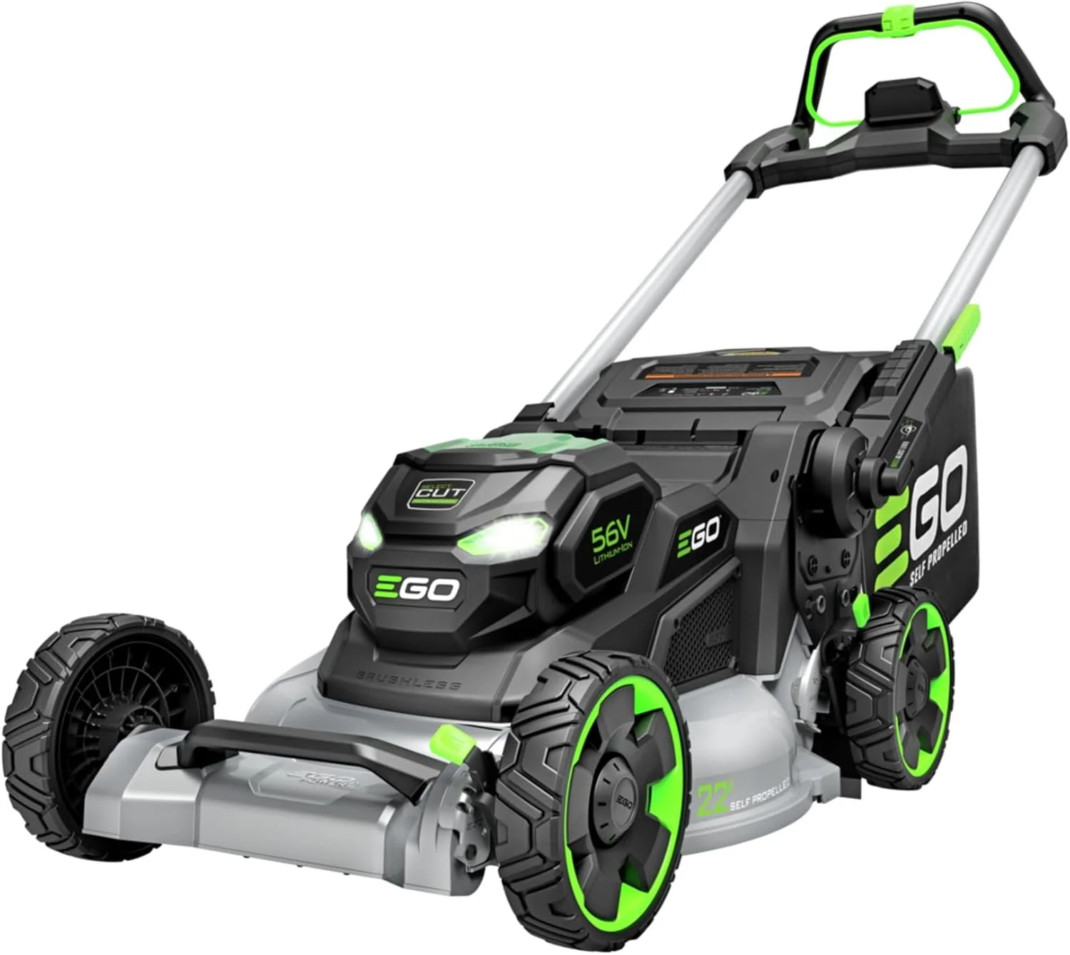 EGO Power+ LM2200SP 22″ Aluminum Deck Select Cut Self-Propelled Lawn Mowers - Image 6