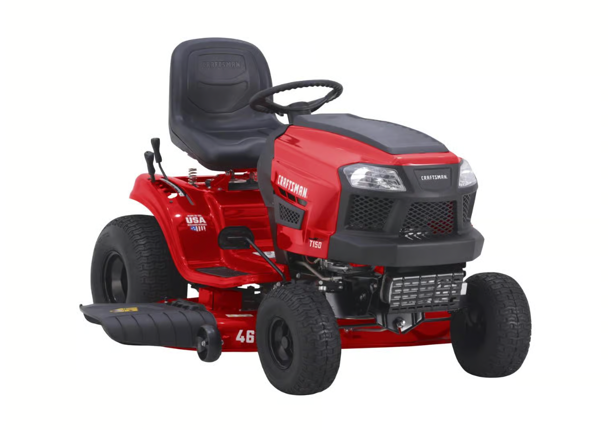 Craftsman T150 Gas Lawn Tractor | 46-in | 540cc | 19HP Briggs and Stratton Engine | Turn Tight Technology | In-Store Exclusive - Image 2