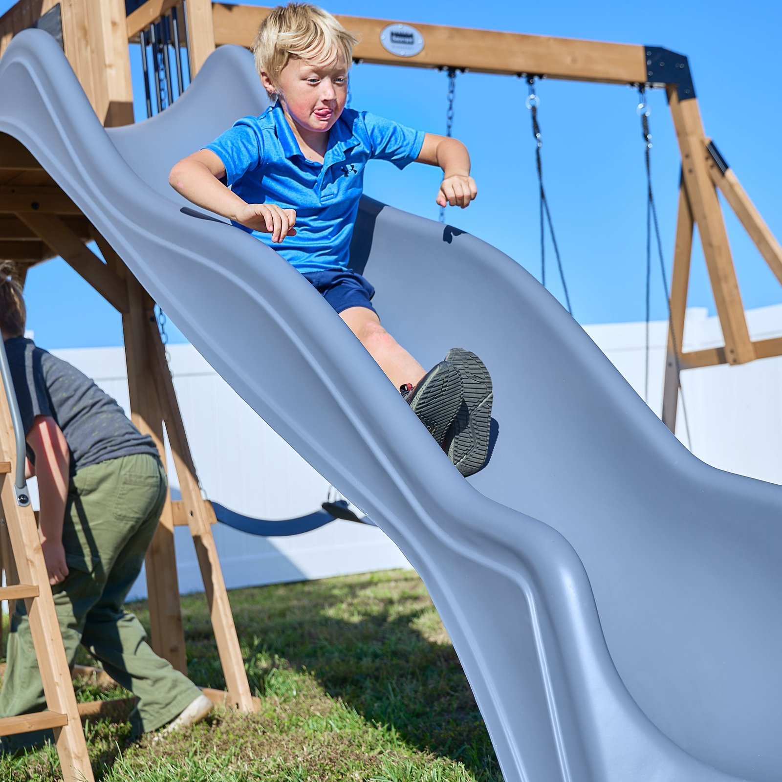Dover Bay Swing Set with Monkey Bars - Image 5