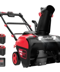 PowerSmart 80V 21″ Cordless Snow Blower with 2 Batteries and Chargers - Image 3