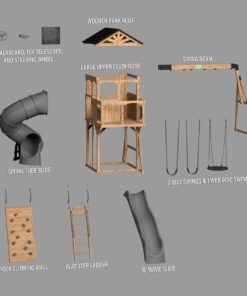 Dover Bay Swing Set with Tube Slide - Image 14