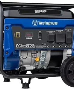 Westinghouse 6600 Peak Watt Home Backup Portable Generator, Transfer Switch Ready 30A Outlet, RV Ready 30A Outlets. - Image 8
