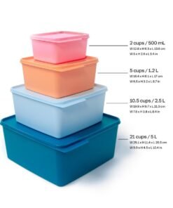 Alternative view of Snap-Seal 8-Piece Set