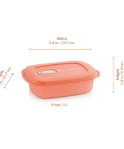 Clear Microwave-Safe PLUS | Rectangular | 4-cup / 1 L - Image 5