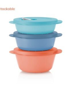Alternative view of Clear Microwave-Safe PLUS | Round Set