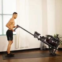 Sunny Health and Fitness Obsidian Surge Water Rowing Machines. - Image 6