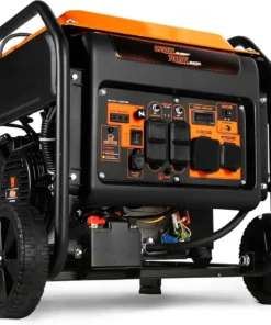 Alternative view of WEN DF875iX 8750-Watt RV and Transfer-Switch-Ready 120V/240V Duals.