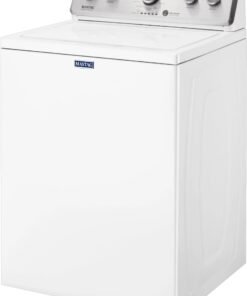 Alternative view of Maytag® 3.8 Cu. Ft. High-Efficiency Top Load Washer with PowerWash® Agitator — White