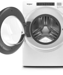 Whirlpool 4.3 Cu. Ft. High-Efficiency Closet-Depth Front Load Washer with Intuitive Controls – White | WFW560CHW - Image 7