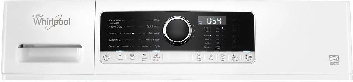 Alternative view of Whirlpool® 2.3 Cu. Ft. Compact High-Efficiency Front Load Washer with Detergent Dosing Aid — White