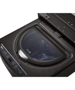 LG SideKick 1.0 Cu. Ft. High-Efficiency Smart Top Load Pedestal Washer with 3-Motion Technology – Black Steel | WD100CB - Image 9