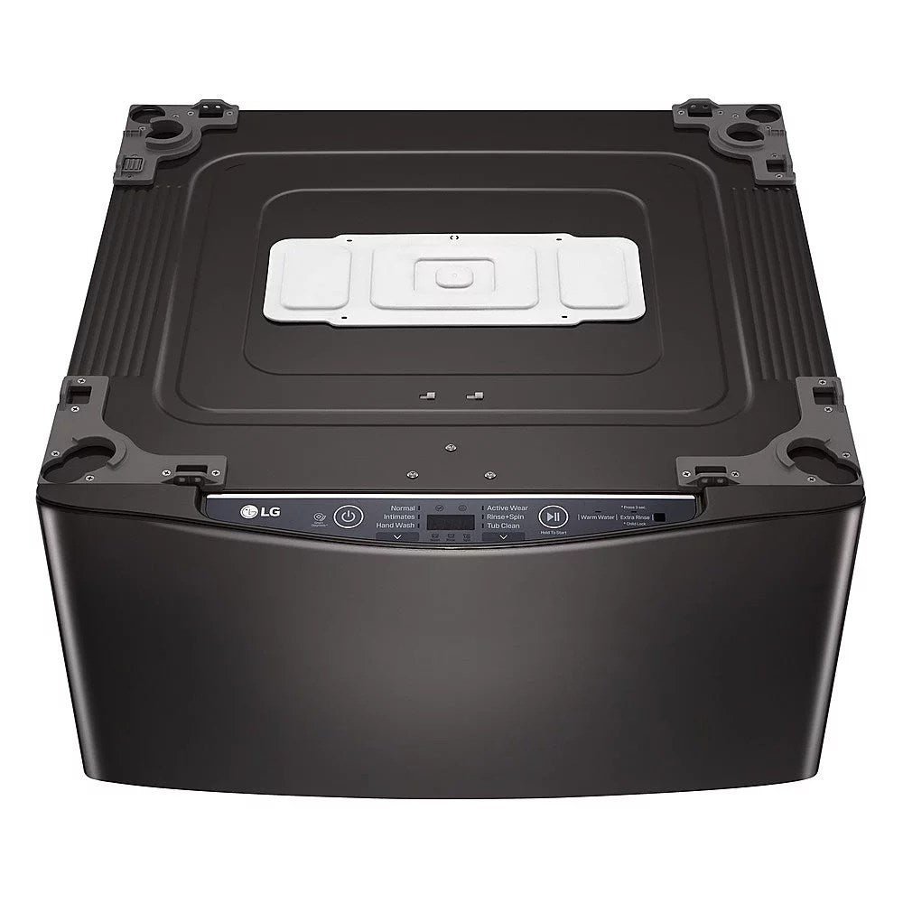 LG SideKick 1.0 Cu. Ft. High-Efficiency Smart Top Load Pedestal Washer with 3-Motion Technology – Black Steel | WD100CB - Image 8