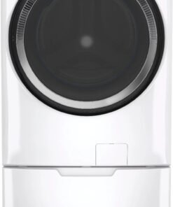 GE Profile™ 4.8 Cu. Ft. Smart Front Load Washer with UltraFresh Vent System, OdorBlock™ & Microban® — White