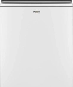 Whirlpool 5.3 Cu. Ft. Smart Top Load Washer with Load & Go™ Dispenser – White | WTW7120HW