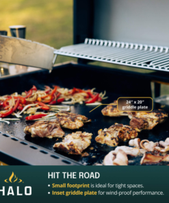 Alternative view of HALO Elite2B 24-Inch Outdoor Gas Griddle