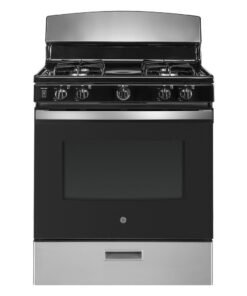 Alternative view of GE 30" Freestanding Gas Range — JGBS30RETSS