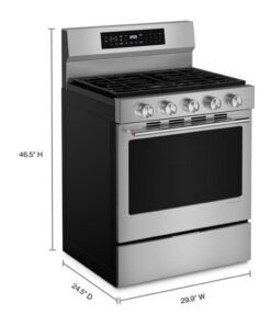 KitchenAid 30" Smart Freestanding Gas Range — KFGS530SPS - Image 8