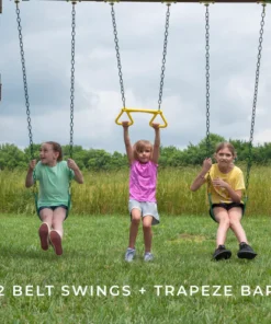 Alternative view of Backyard Discovery Skyfort III Swing Set