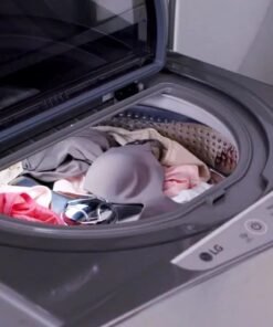 LG SideKick 1.0 Cu. Ft. High-Efficiency Smart Top Load Pedestal Washer with 3-Motion Technology – Black Steel | WD100CB - Image 6