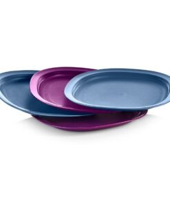 Alternative view of Microwave Reheatable Luncheon Plates