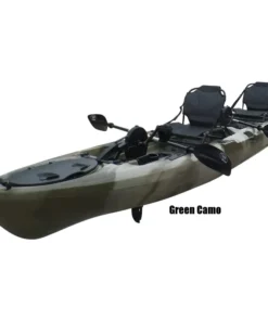 BKC PK14 14′ Tandem Sit-On-Top Pedal Drive Kayaks