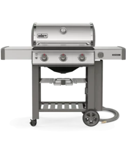 Weber Genesis II S-310 Natural Gas Grill – 3-Burner Stainless Steel BBQ