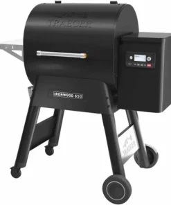 Traeger Ironwood 650 Pellet Grill – WiFIRE Wood-Fired Smoker & BBQ Grill