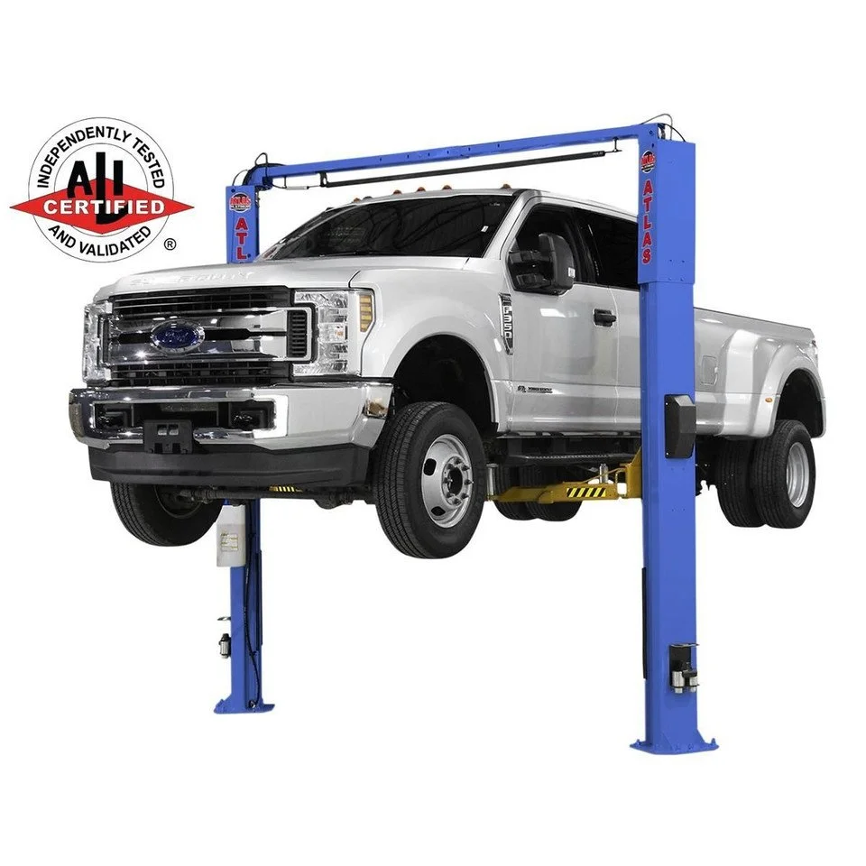 Atlas Equipment Platinum PVL10 ALI Certified Commercials Overhead 10,000 lb. Capacity 2-Post Lift - Image 4