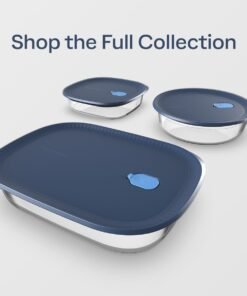 Glass Square Bakeware | Airtight Food Storage Dish - Image 7